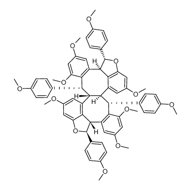 vaticaffinol decamethyl ether结构式