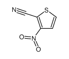 3-硝基噻吩-2-甲腈结构式