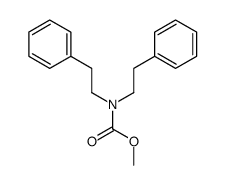 methyl diphenethylcarbamate结构式