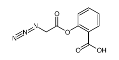 2-azidoacetoxy-benzoic acid结构式
