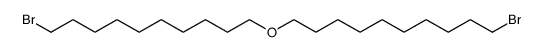 bis-(10-bromo-decyl)-ether结构式