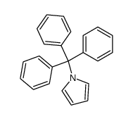 1-triphenylmethylpyrrole结构式