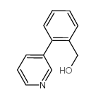 (2-吡啶-3-苯基)甲醇结构式