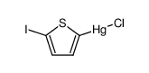 5-iodo-[2]thienylmercury (1+), chloride结构式