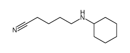 5-cyclohexylamino-valeronitrile结构式