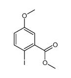 Methyl 2-iodo-5-methoxybenzoate结构式