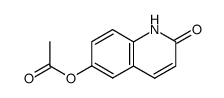 [2-oxo-1,2-dihydroquinolin-6-yl]-acetate结构式