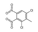 2,6-dichloro-3,4-dinitro-toluene结构式
