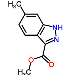 6-甲基-3-吲唑羧酸甲酯结构式