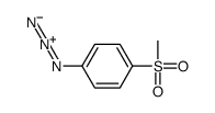 1-azido-4-methylsulfonylbenzene结构式