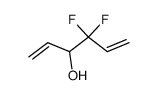 4,4-difluorohexa-1,5-dien-3-ol结构式