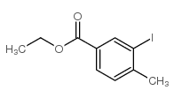 Ethyl 3-iodo-4-methylbenzoate结构式