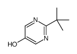 2-(1,1-Dimethylethyl)-5-pyrimidinol结构式