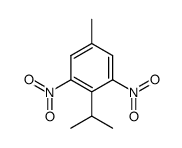 2-isopropyl-5-methyl-1,3-dinitro-benzene结构式