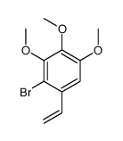 2-bromo-1-ethenyl-3,4,5-trimethoxybenzene结构式