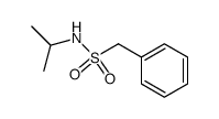 N-isopropyl-1-phenyl methanesulfonamide结构式