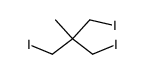 1,3-Diiod-2-(iodmethyl)-2-methylpropan结构式