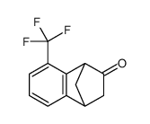 8-(Trifluoromethyl)benzonorbornen-2-one结构式