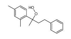 1-(2-hydroperoxy-4-phenylbutan-2-yl)-2,4-dimethylbenzene结构式