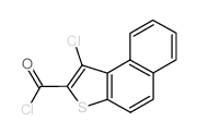 1-氯萘并[2,1-b]噻吩-2-羰酰氯结构式