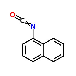 1-萘基异氰酸酯结构式