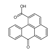 7-oxo-7H-benz[de]anthracene-1-carboxylic acid结构式