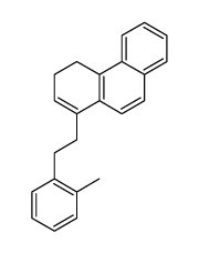 1-(2-methyl-phenethyl)-3,4-dihydro-phenanthrene结构式