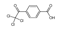 4-trichloroacetyl-benzoic acid结构式
