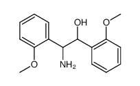 α'-amino-2,2'-dimethoxy-bibenzyl-α-ol结构式