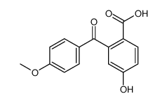 4-hydroxy-2-(4-methoxy-benzoyl)-benzoic acid结构式
