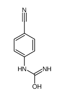 N-(4-CYANOPHENYL)UREA结构式