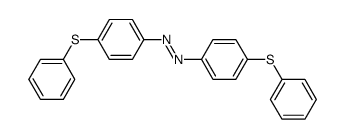 bis-(4-phenylsulfanyl-phenyl)-diazene结构式