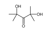 2,4-dihydroxy-2,4-dimethylpentan-3-one结构式
