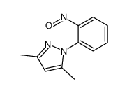 3,5-dimethyl-1-(2-nitrosophenyl)pyrazole结构式
