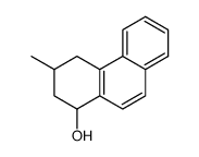 1-Hydroxy-3-methyl-1.2.3.4-tetrahydro-phenanthren结构式