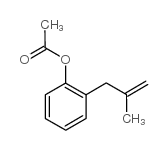 3-(2-ACETOXYPHENYL)-2-METHYL-1-PROPENE结构式