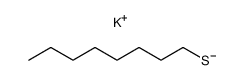 potassium n-octylmercaptide结构式
