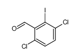 3,6-dichloro-2-iodo-benzaldehyde结构式