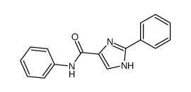 2-phenyl-1(3)H-imidazole-4-carboxylic acid anilide结构式