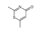 2,6-dimethyl-1,3-thiazin-4-one结构式
