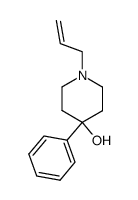 1-allyl-4-phenylpiperidin-4-ol结构式