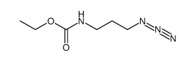 Carbamic acid,(-gamma--triazopropyl)-,ethyl ester (1CI)结构式