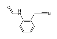 (2-formylamino-phenyl)-acetonitrile结构式