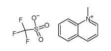 N-methylquinolinium triflate结构式