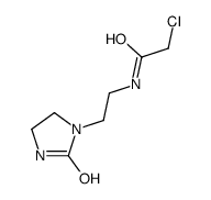 2-chloro-N-[2-(2-oxoimidazolidin-1-yl)ethyl]acetamide结构式