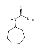 N-环庚基硫脲结构式