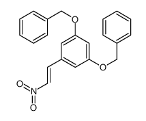 3,5-二苄氧基-反-β-硝基苯乙烯结构式