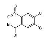4,5-dichloro-2-nitrobenzyl dibromide结构式