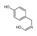 N-[(4-hydroxyphenyl)methyl]formamide结构式
