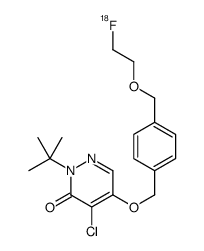 Flurpiridaz F-18结构式